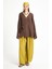 Kahve Oversize Müslin Kimono 29219 1