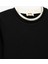 Şardonlu Bisiklet Yaka Çizgili Uzun Kollu Basic Sweatshirt 3