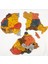 3D Afrika Harita Tablosu, Ofis Duvar Dekor - Medium 3