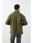 Erkek Oversize Jean Gömlek Haki 6