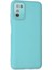 Samsung Galaxy A03S Kılıf Lansman Glass Kapak - Turkuaz 2