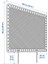 Tolknıng Yatak Başlığı 100 x 96 cm El Örmesi Rattan Ayaklı Doğal ve Dayanıklı Yatakbaşlığı 6