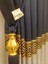 Nivemeshome Bangor Siyah-Gri 1/3 Sık Pile Fon Perde Apm 4