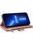 IPhone 13 Için Flip Case Pro Max Kayış Kart Yuvaları Cüzdan Darbeye (Yurt Dışından) 5
