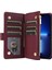 IPhone 13 Için Flip Case Pro Max Kayış Kart Yuvaları Cüzdan Darbeye (Yurt Dışından) 4