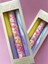 Ae'on 3lü Renkli Şamdan Mum Seti - Pastel Tonlar 2