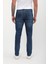 Erkek Mavi Straight Fit Jean Pantolon 9