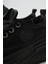 Ancy Siyah Paraşüt Kumaş Yıldız Patchli Sneakers 4