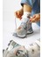 Bach Gri Süet Tekstil Detaylı Bağcıklı Kadın Sneakers 2