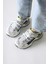 Nely Beyaz Asimetrik Bağcıklı Sneakers 2
