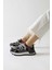 Nely Siyah Asimetrik Bağcıklı Sneakers 4