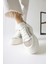 Emilina Beyaz Fileli Bağcıklı Sneakers 1