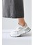 Sin Beyaz Bağcıklı Yüksek Taban Sneakers 2