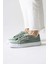 Timon Mint Rahat Taban Keten Sneakers 5