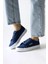Timon Lacivert Rahat Taban Keten Sneakers 3