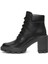 TB0A26SV Allington Heights Mid Lace Up Boot Siyah Kadın Bot 3