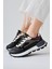 Sin Siyah Süet Bağcıklı Yüksek Taban Sneakers 2