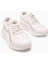 Tolin Beyaz Paraşüt Kumaşlı Kadın Sneakers Ayakkabı 2