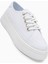Sassa Beyaz Yüksek Tabanlı Bağcıklı Kadın Sneaker 1