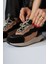 Tuana Siyah Nud Bağcıklı Kadın Sneakers Ayakkabı 5