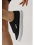 Timon Siyah Rahat Taban Keten Sneakers 1