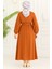 Kadın Giyim Abiye Moda Beli Lastikli Kuşaklı Elbise 2590 3