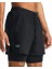 Ua Launch 5'' 2-In-1 Shorts Erkek Koşu Şortu 1382640-001 Siyah 3