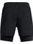 Ua Launch 5'' 2-In-1 Shorts Erkek Koşu Şortu 1382640-001 Siyah 5