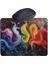 Rengarenk Desenli Mouse Pad+ Kablolu Mouse Bilgisayar Faresi Notebook Pc Windows Uyumlu Mause 1