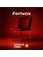 Fortuna 2’li Sandalye Seti — Metal Ayaklı, Kırmızı Kumaş 1