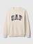 Erkek Kırık Beyaz Gap Logo Relaxed Fleece Sweatshirt 2