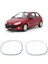 Peugeot 206 1998-2007 Uyumlu Sağ + Sol Takım Dış Dikiz Aynası Camı Elektrikli Isıtmalı 2 Adet 1