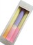 Aeon Pastel Tonlar Şamdan Mum - (Damlatmaz) 2
