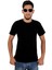Erkek %100 Pamuklu Bisiklet Yaka Tişört, Nefes Alabilen Kaliteli T-Shirt 1