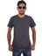 Erkek %100 Pamuklu Bisiklet Yaka Tişört, Nefes Alabilen Kaliteli T-Shirt 1