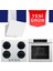 & Hoover Bianco Touch Beyaz Ankastre Set ( QBL62CB + HVW6MW + HDG6C1GWTK ) 1