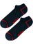 Cross Ankle Lacivert Unisex Kısa Çorap 1