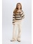 Kız Çocuk Wide Leg Kargo Geniş Paça Jean Pantolon D7097A825SP 2