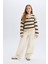 Kız Çocuk Wide Leg Kargo Geniş Paça Jean Pantolon D7097A825SP 4
