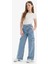 Kız Çocuk Wide Leg Kargo Geniş Bol Paça Jean Pantolon E2304a825sp 1
