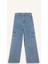 Kız Çocuk Wide Leg Kargo Geniş Bol Paça Jean Pantolon E2304a825sp 7