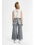 Kız Çocuk Wide Leg Geniş Bol Paça Parlak Jean Pantolon C2019A824SP 7