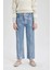 Kız Çocuk Wide Leg Geniş Bol Paça Jean Pantolon C1988A824SP 5