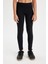Kız Çocuk Standart Boy Siyah Basic Düz Tayt D3226A824WN 5