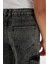 Kız Çocuk Wide Leg Kargo Cepli Geniş Bol Paça Jean Pantolon C8541A824AU 6