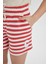 Kız Çocuk Çizgili Şort 5