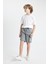 Erkek Çocuk Jean Şort C0578A824HS 3