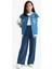 Kız Çocuk Wide Leg Geniş Paça Beli Lastikli Eşofman Altı C7131A825AU 1