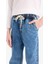 Erkek Çocuk Straight Fit Esnek Bantlı Paça Jean Pantolon E1051A825SP 5