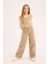 Kız Çocuk Wide Leg Geniş Paça Pamuklu Pantolon D9131A825SM 3
